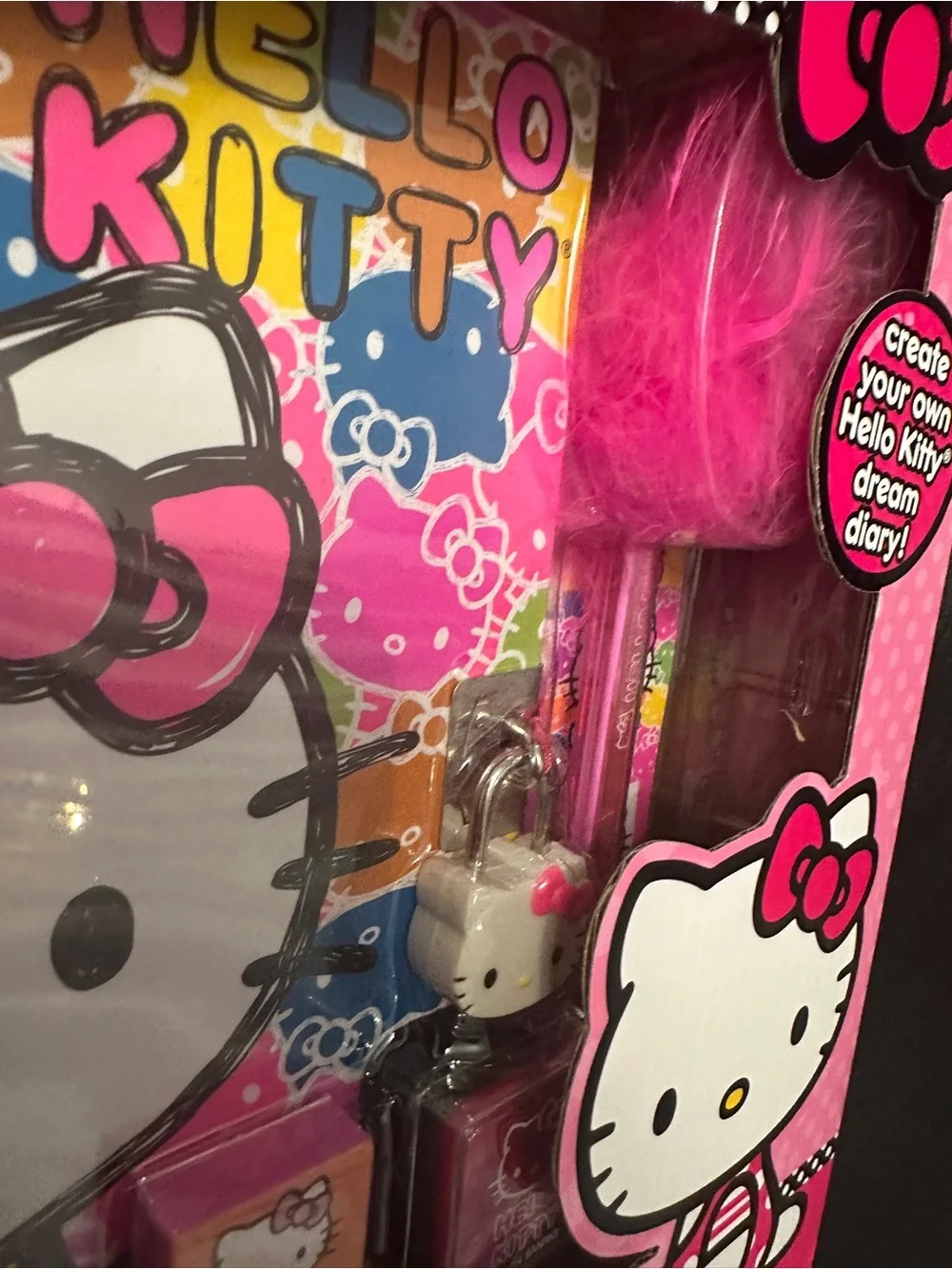 Hello Kitty Dream Diary Kit Sanrio 2014 Box Never Opened + Tote Bag